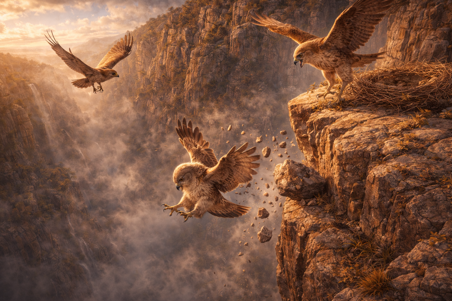 The Hawk Who Feared the Sky